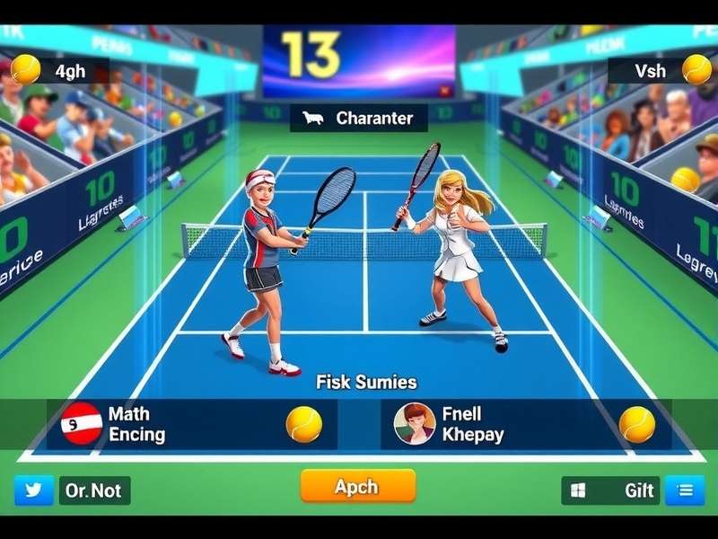 Tennis Clash Grand Duel Character Customization